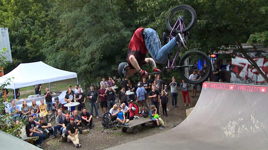 Auf der European BMX Tradeshow 2016 im Mellowpark wurden nicht nur die neusten Produkte vorgestellt, sondern natürlich auch ausgiebig Fahrrad gefahren.
