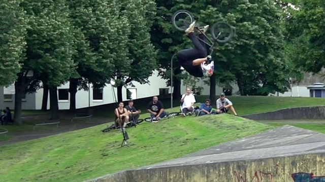 Jason Phelan, Dan Conway, Brian Kachinsky und die Bringer Bros haben im Auftrag von GT BMX in Paris, Stuttgart, Zürich und Lyon nach dem Rechten gesehen.