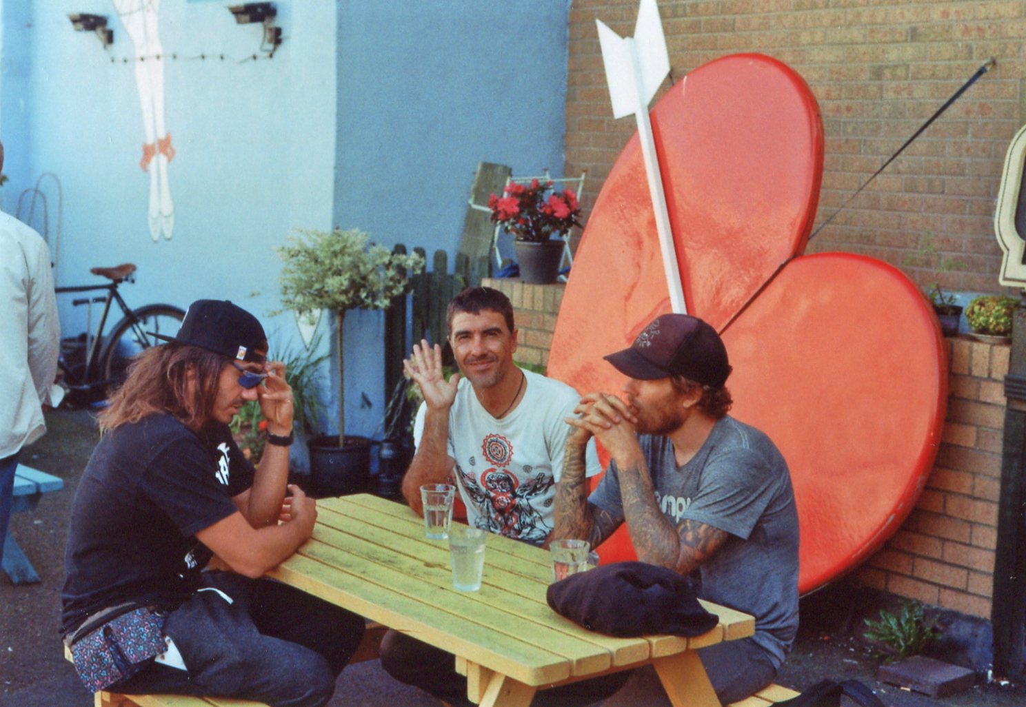 Darryl Nau, Ruben Alcantara und Joe Rich auf dem Battle of Hastings 2016 im Source Park