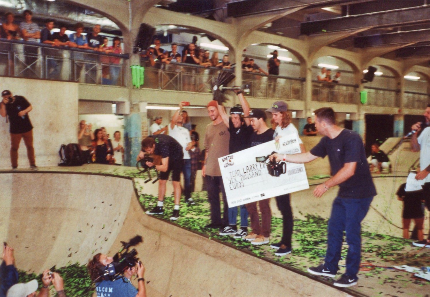 Siegerehrung beim Battle of Hastings 2016 im Source Park