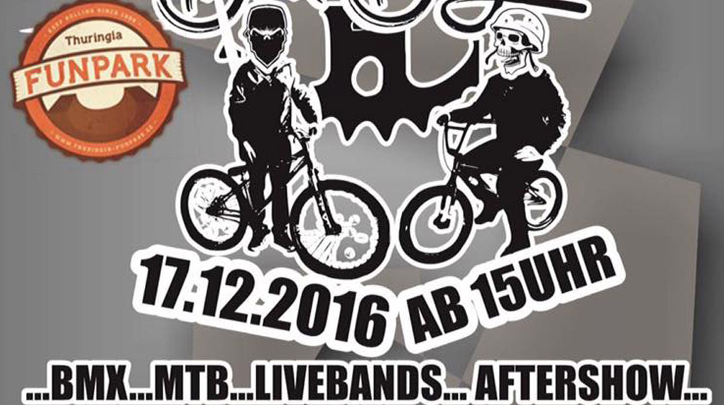 Bevor es besinnlich wird, veranstalten die BoxBoyz am 17. Dezember 2016 noch schnell einen BMX- und MTB-Jam im Thuringia Funpark. Hier erfährst du mehr.