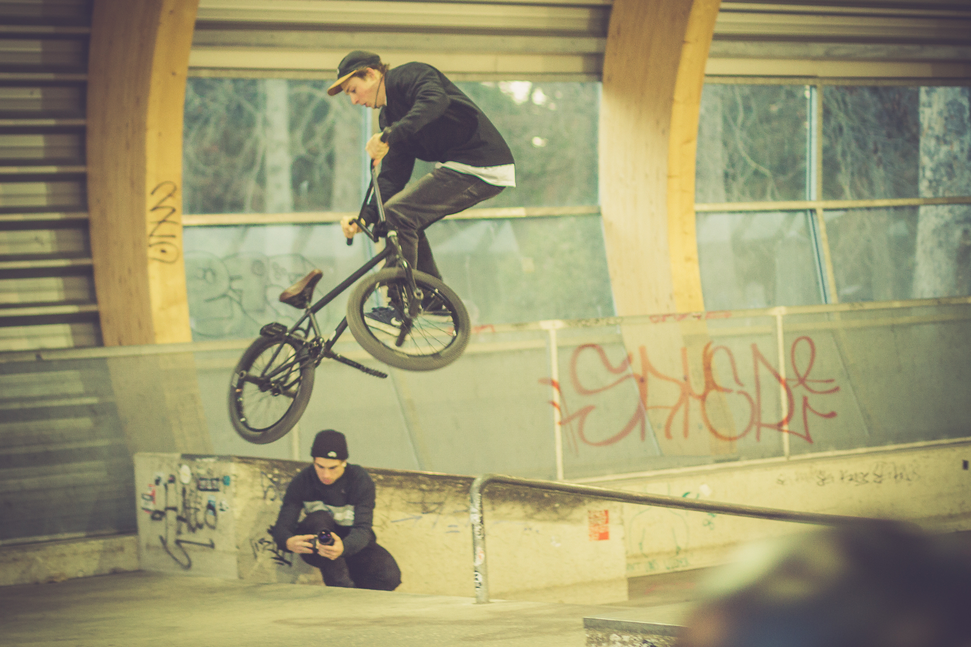 André Bodlin, Uprail to Hard Whip für die Kamera von Robin Kachfi