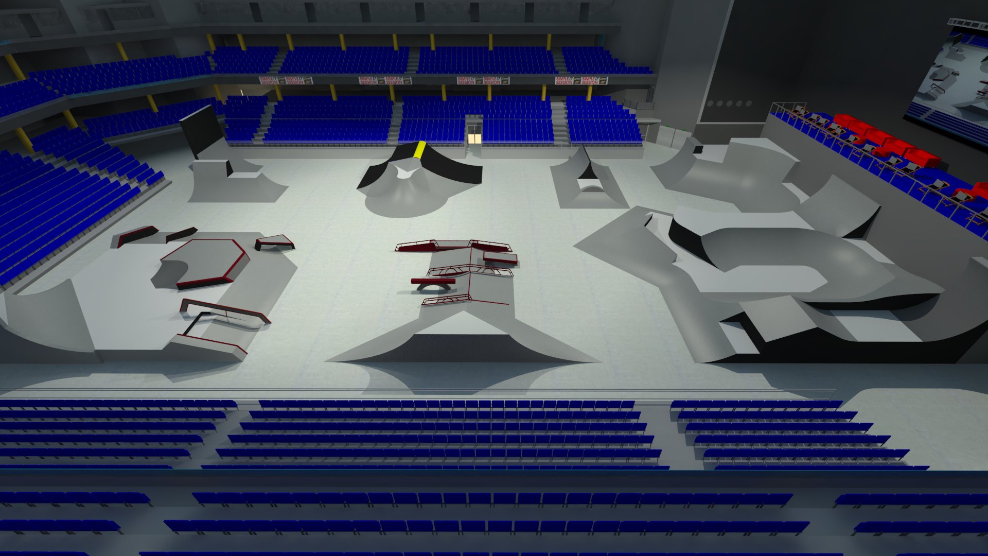 Für die Simple Session 2017 hat der legendäre Rampenbauer Nate Wessel einen erstklassigen Parcours ausgeheckt. Aber seht selbst …