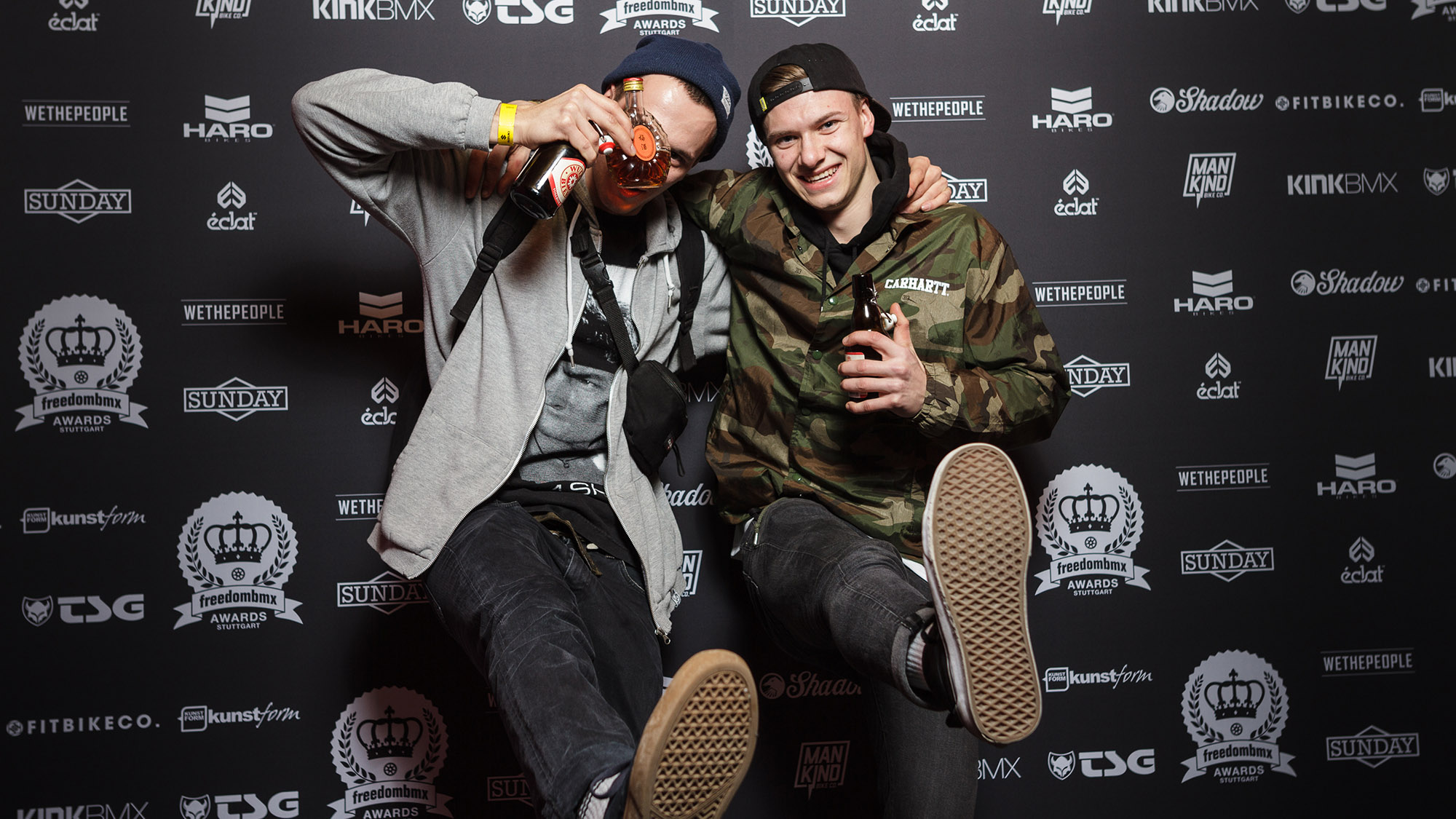 Huddl und Marvin-Pascual Kopka hatten extra ihre Tanzschuhe angezogen