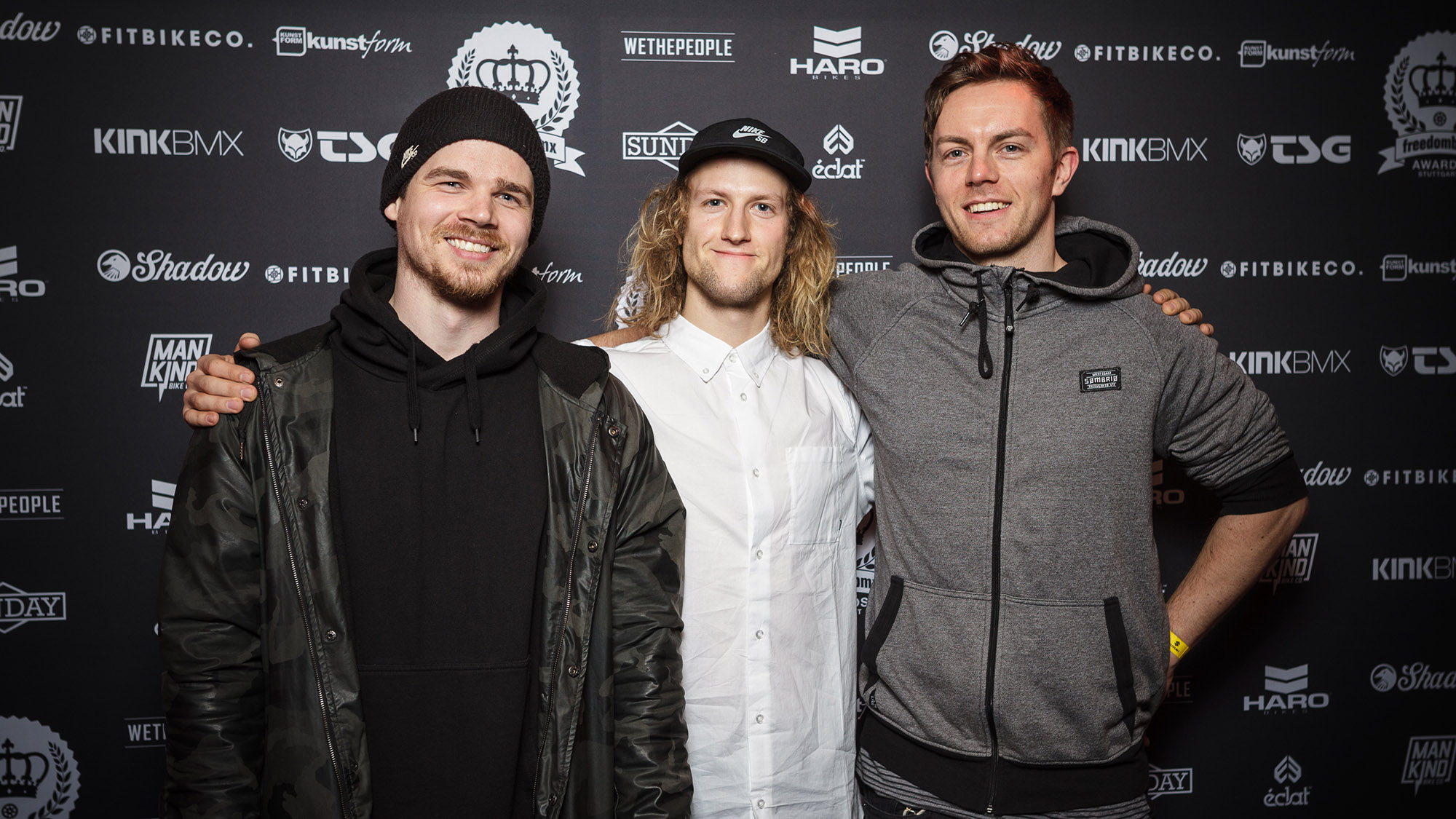 Schwaben reunited: Sven Elbert, Moritz Nußbaumer und Jakob Tegge