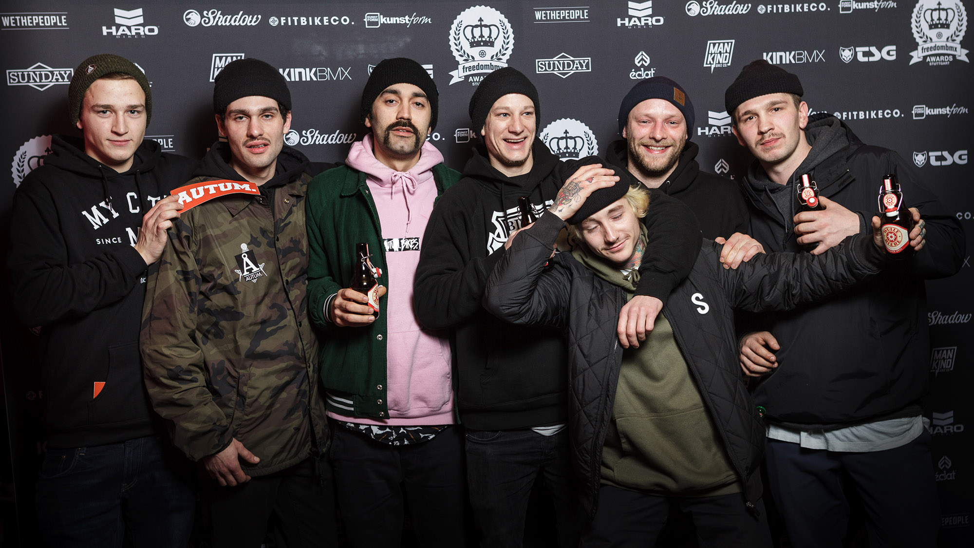 Kevin Nikulski hatte extra seinen eigenen Fanclub aus Berlin mitgebracht