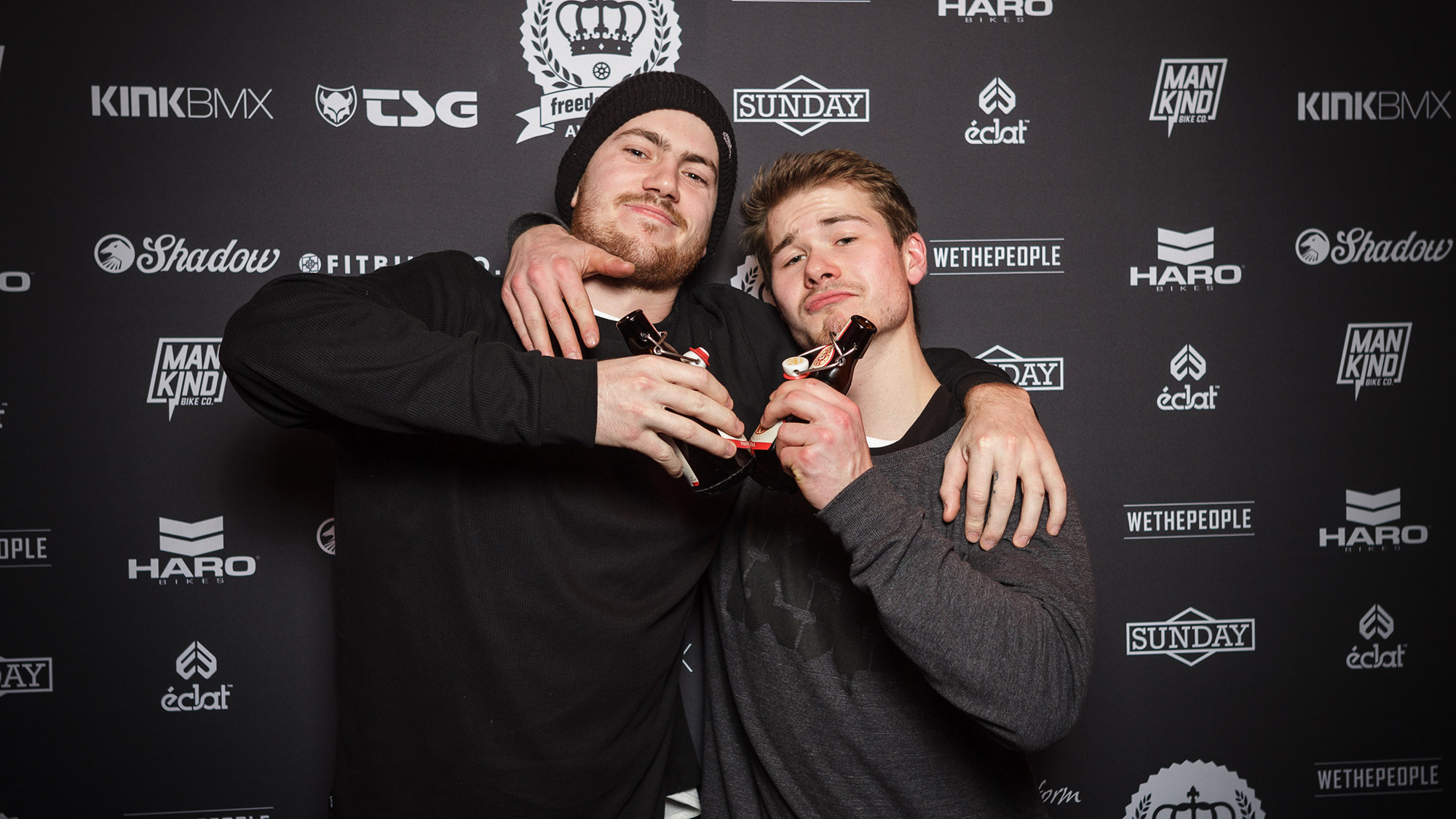 Zwei Partyhengste unter sich: Daniel Tünte und Felix Donat