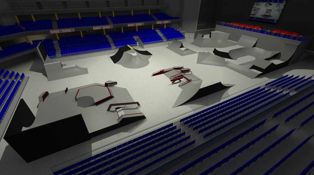 Für die Simple Session 2017 hat der legendäre Rampenbauer Nate Wessel einen erstklassigen Parcours ausgeheckt. Aber seht selbst …