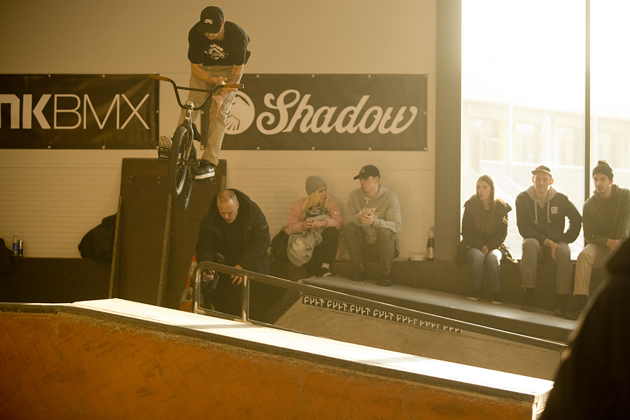 Fakt ist, das Level war so hoch, dass es selbst für Seppe Ellia aus Italien mit Tricks wie diesem Uprail to Hard 180 Bars "nur" für den 25. Platz reichte