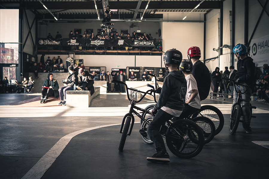 Die Kidsklasse wartet auf ihren Einsatz bei der Stuttpark Session