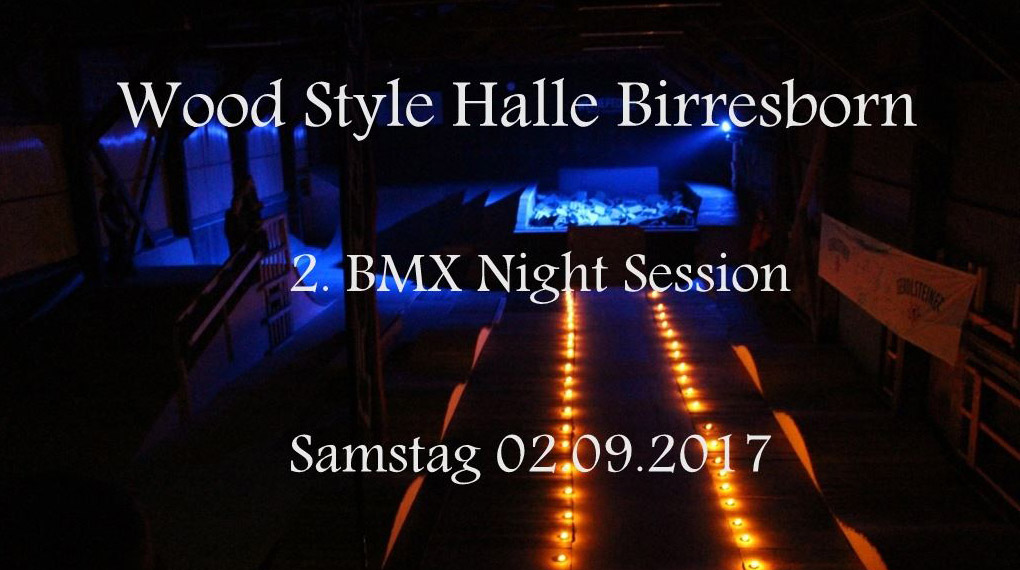Nach der erfolgreichen Premiere im vergangenen Jahr, geht die Birresborner BMX Night Session am 2. September 2017 in die zweite Runde. Mehr dazu hier.