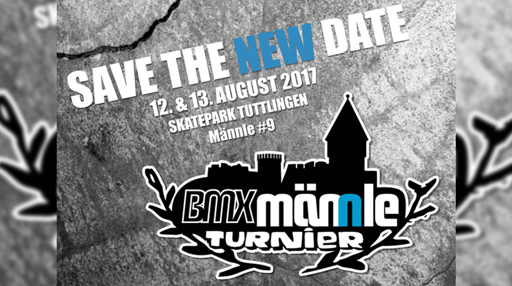 #traditionsveranstaltung: Das BMX Männle Turnier findet vom 12.-13. August 2017 bereits zum 9. Mal im Skatepark von Tuttlingen statt. Hier erfährst du mehr.