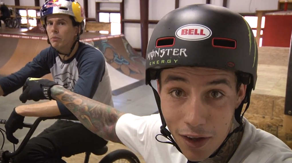 Zwei Großmeister bei der Arbeit: In diesem Video zerlegen Daniel Dhers und Kyle Baldock mit vereinten Kräften den Daniel Dhers Action Complex.