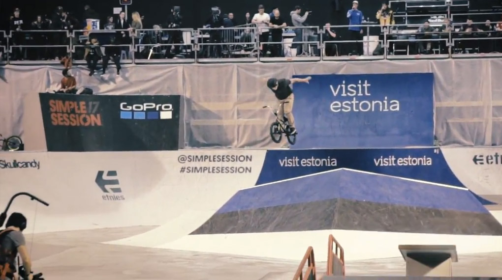 Good times! Robin Kachfi hat für den kunstform BMX Shop ein Video vom Training und von den Vorläufen auf der Simple Session 2017 in Estland gefilmt.
