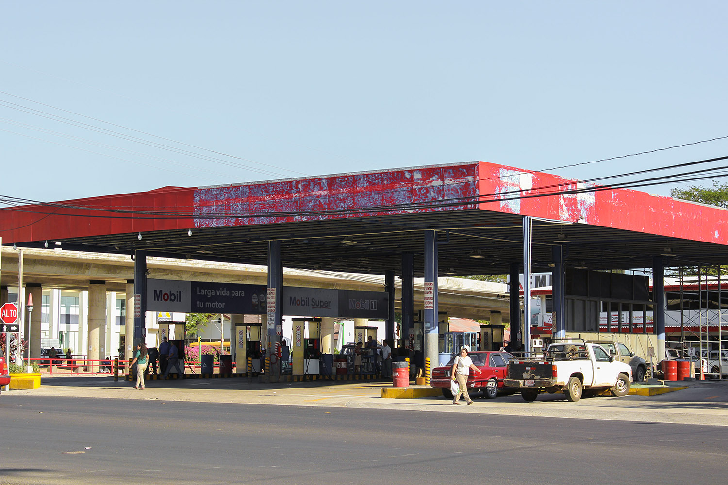 Tankstelle in Liberia