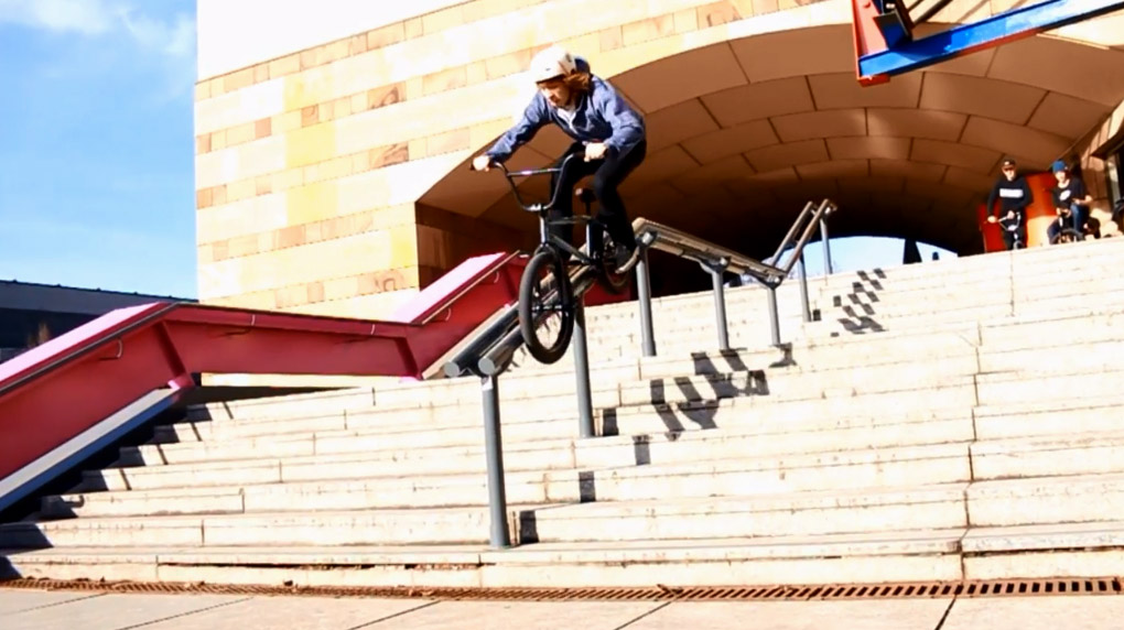 Grindsport statt Topfschlagen: Mika Köhler hatte Ende Februar anlässlich seines 12. Geburtstag zu einen Jam nach Stuttgart eingeladen.