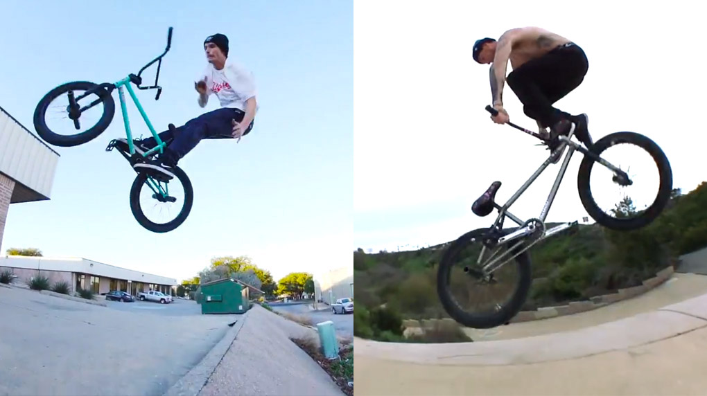 Matt Nordstrom und Matt Ray zeigen in diesem beiden Videos technisches Streetfahren mit unverkennbaren Flatlandanleihen. Oder anders gesagt: Hier brennt