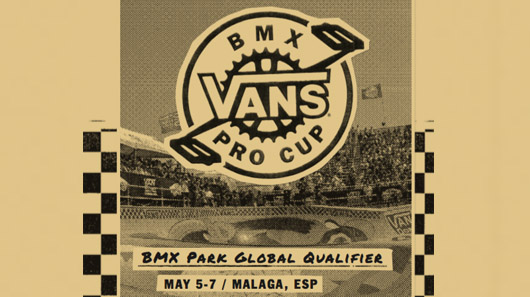 Der zweite Lauf zum Vans BMX Pro Cup 2017 findet vom 5.-7. Mai im Skatepark Ruben Alcantara in Málaga (Spanien) statt. Hier erfährst du mehr.