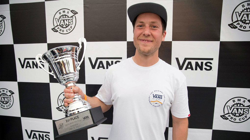 Der Startschuss für den Vans BMX Pro Cup fiel in Sydney (Australien). Wir haben die Ergebnisse, ein Highlightsvideo und Fotos von den Gewinnern für euch.