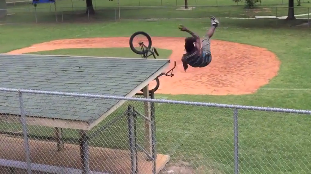 Haarsträubende Stunts und krasse Stürze am Fließband: Hier ist der Trailer für "Banned 5", die neue DVD von Colt Fake und Konsorten.