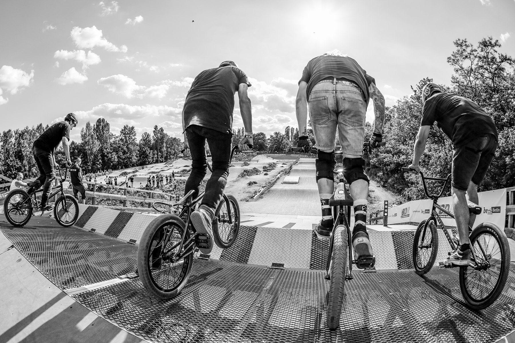 Riders ready, watch the gate …