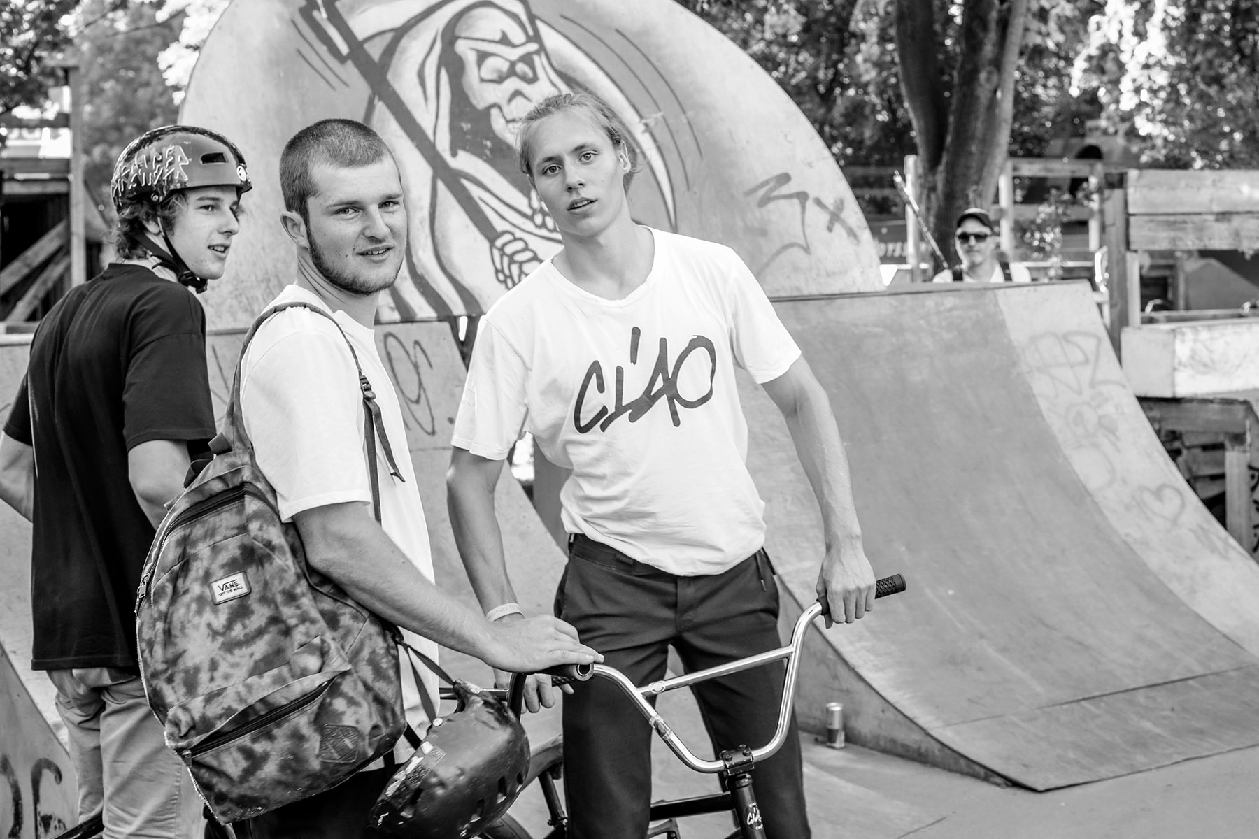 V.l.n.r.: Tom Weikert, Johannes Winkelmann und Quirin Reichmeyer