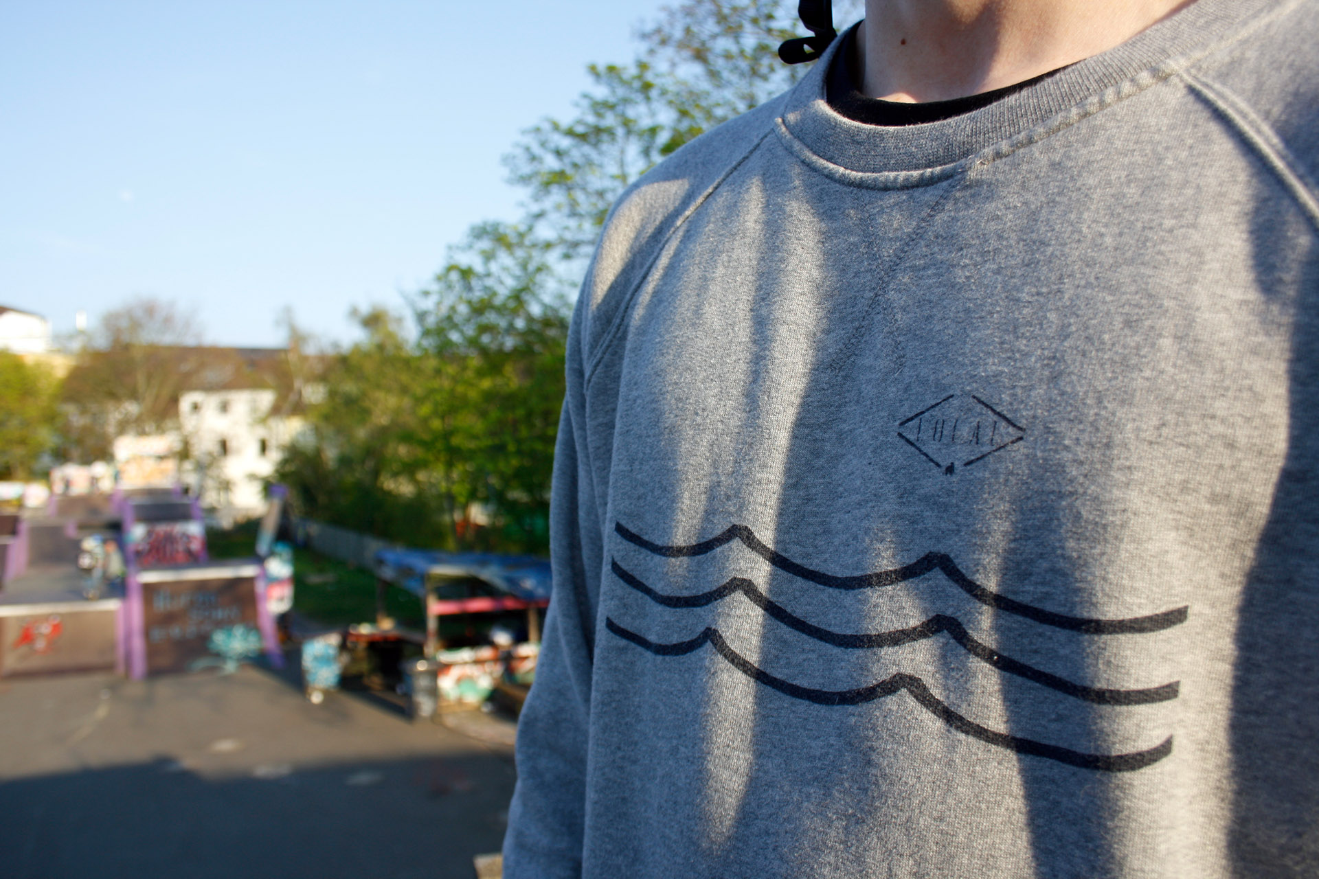 Local Outerwear Sweater Wave Detail