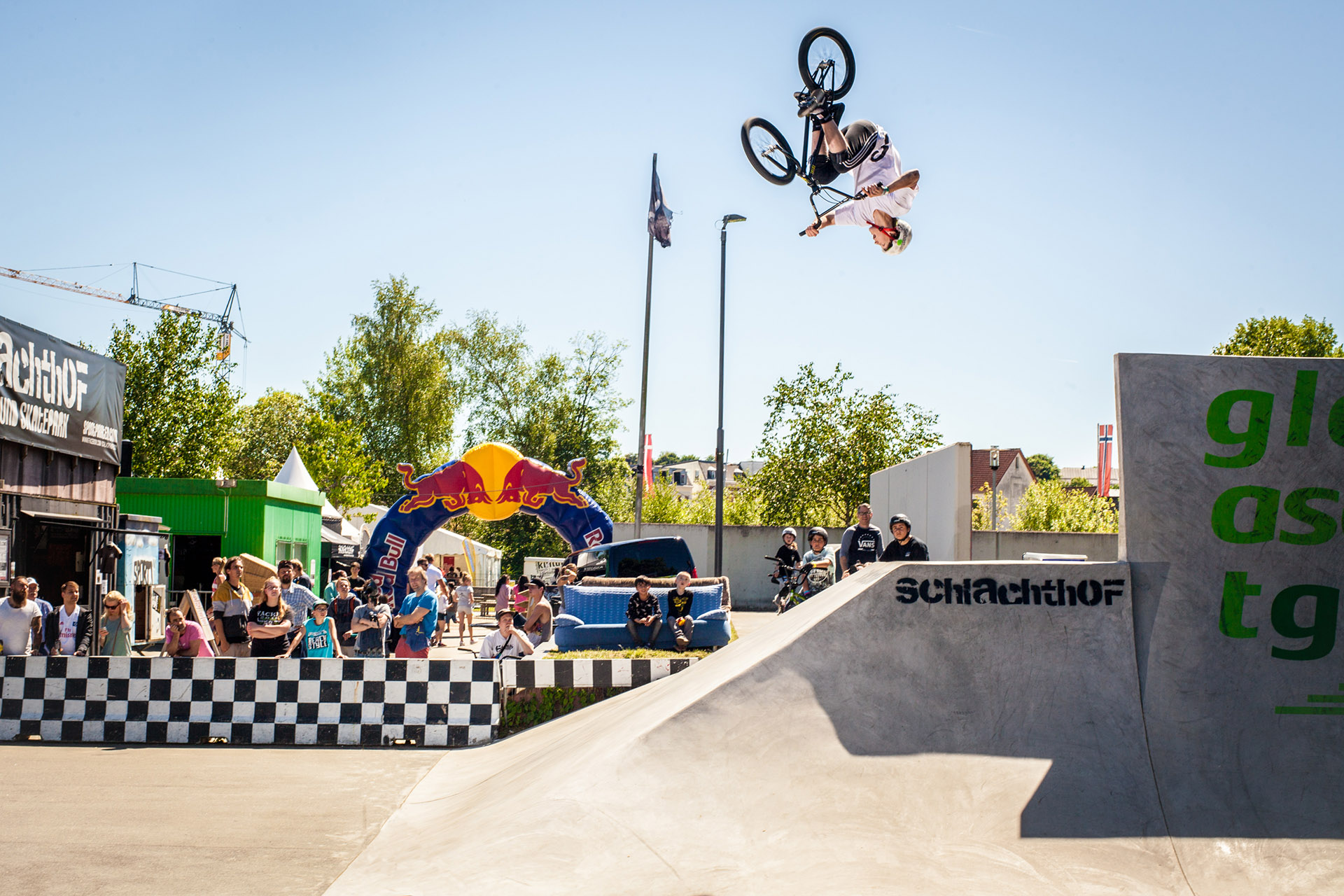 Sebastian Werth hat die neue Hip in seinem Localpark schon ziemlich gut im Griff