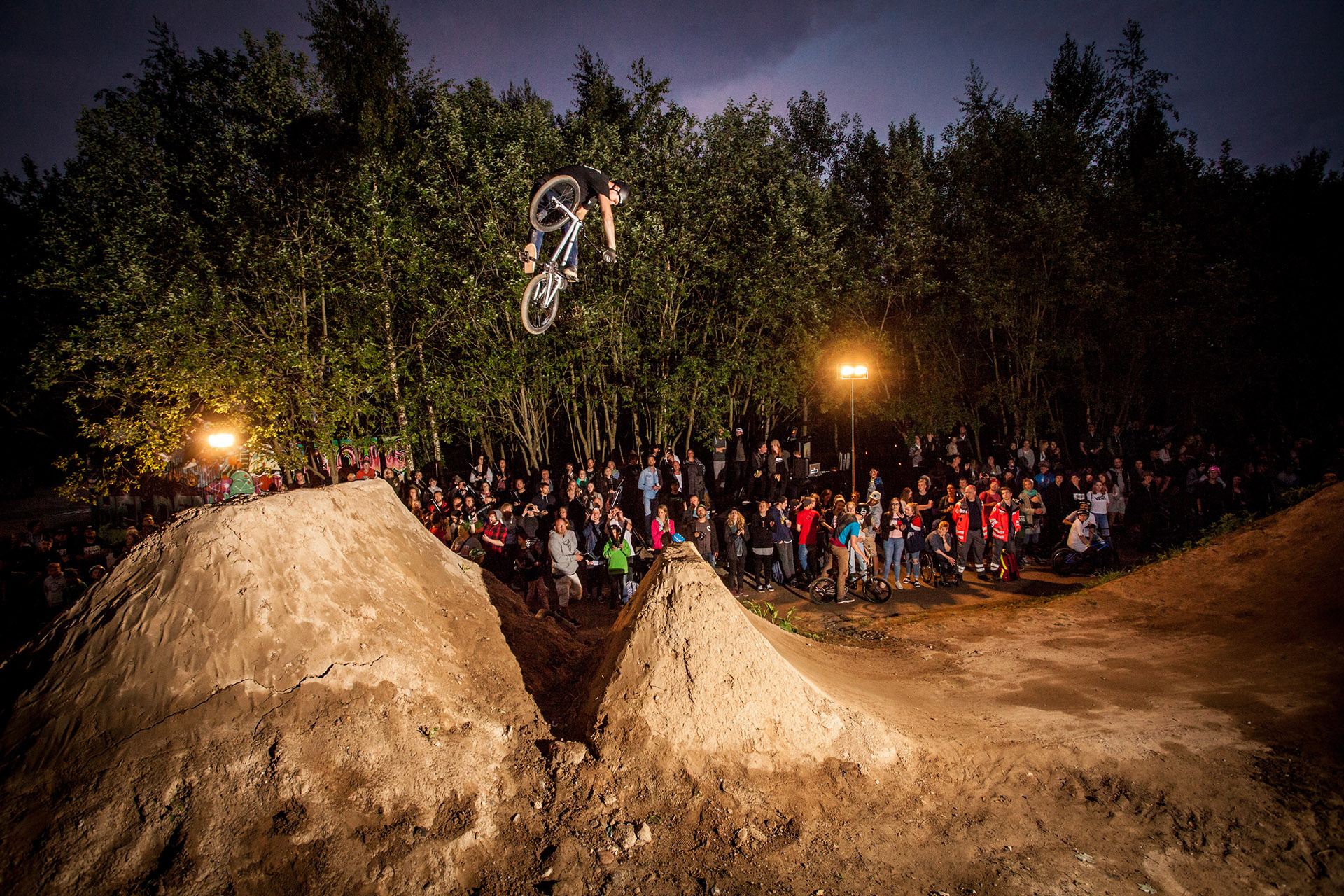 Shawn Gornall wusste nicht nur auf der Minirampe, sondern auch während des Dirtcontests zu überzeugen