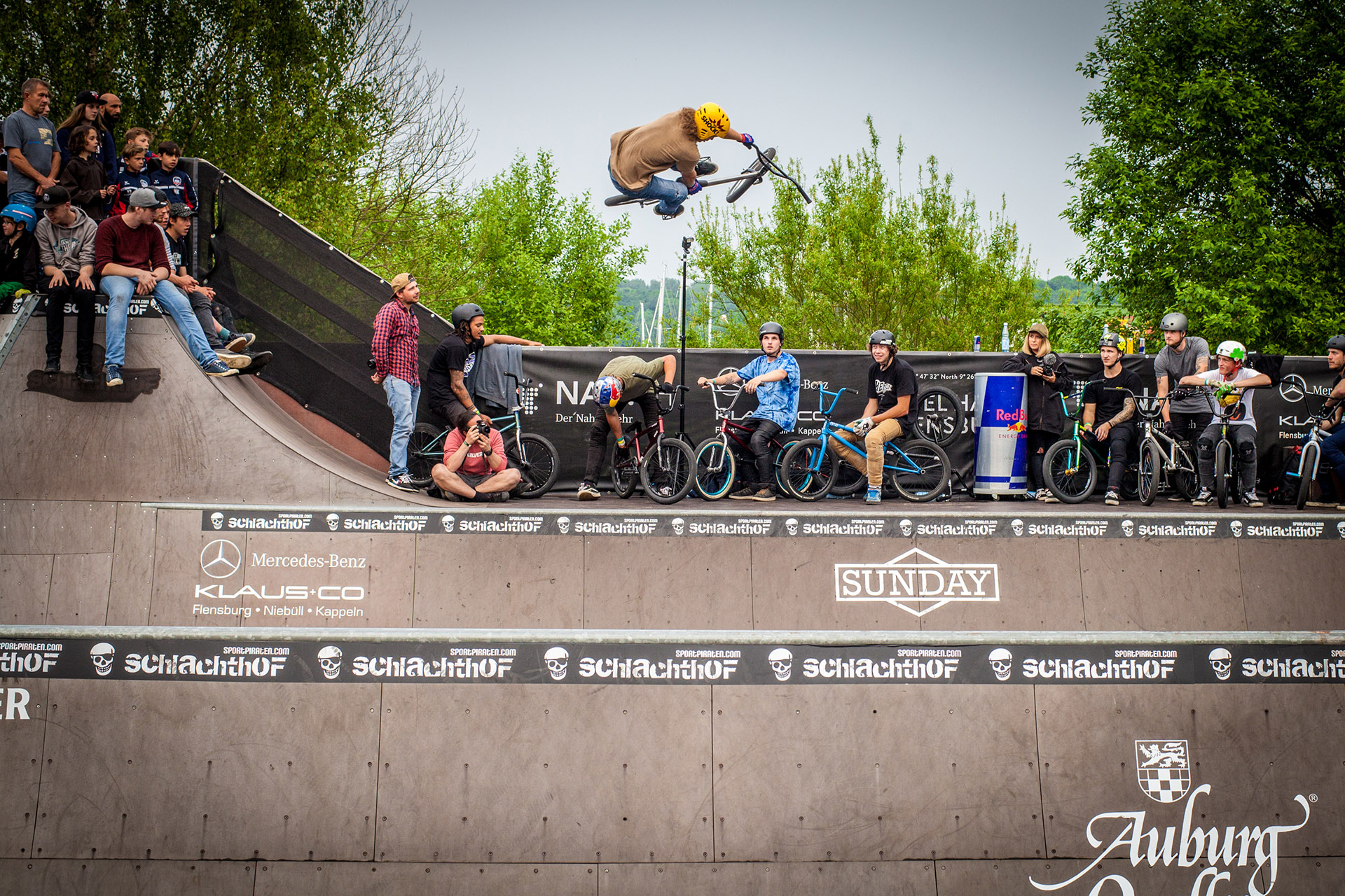 Wie bereits im vergangenen Jahr war Jakob Benda mit seinen Homies aus Tschechien angereist