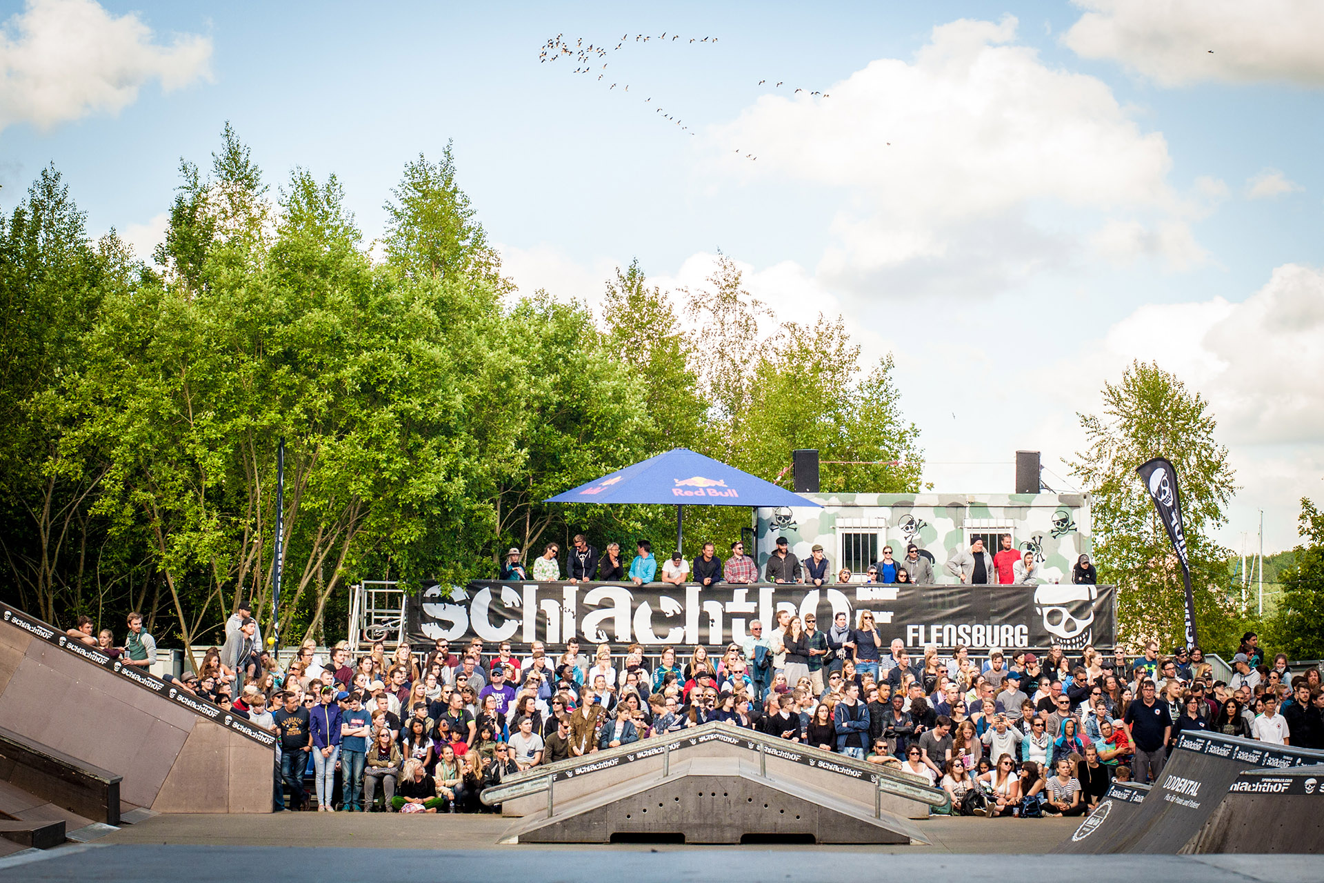 Die Sonnentribüne beim Butcher Jam 2017