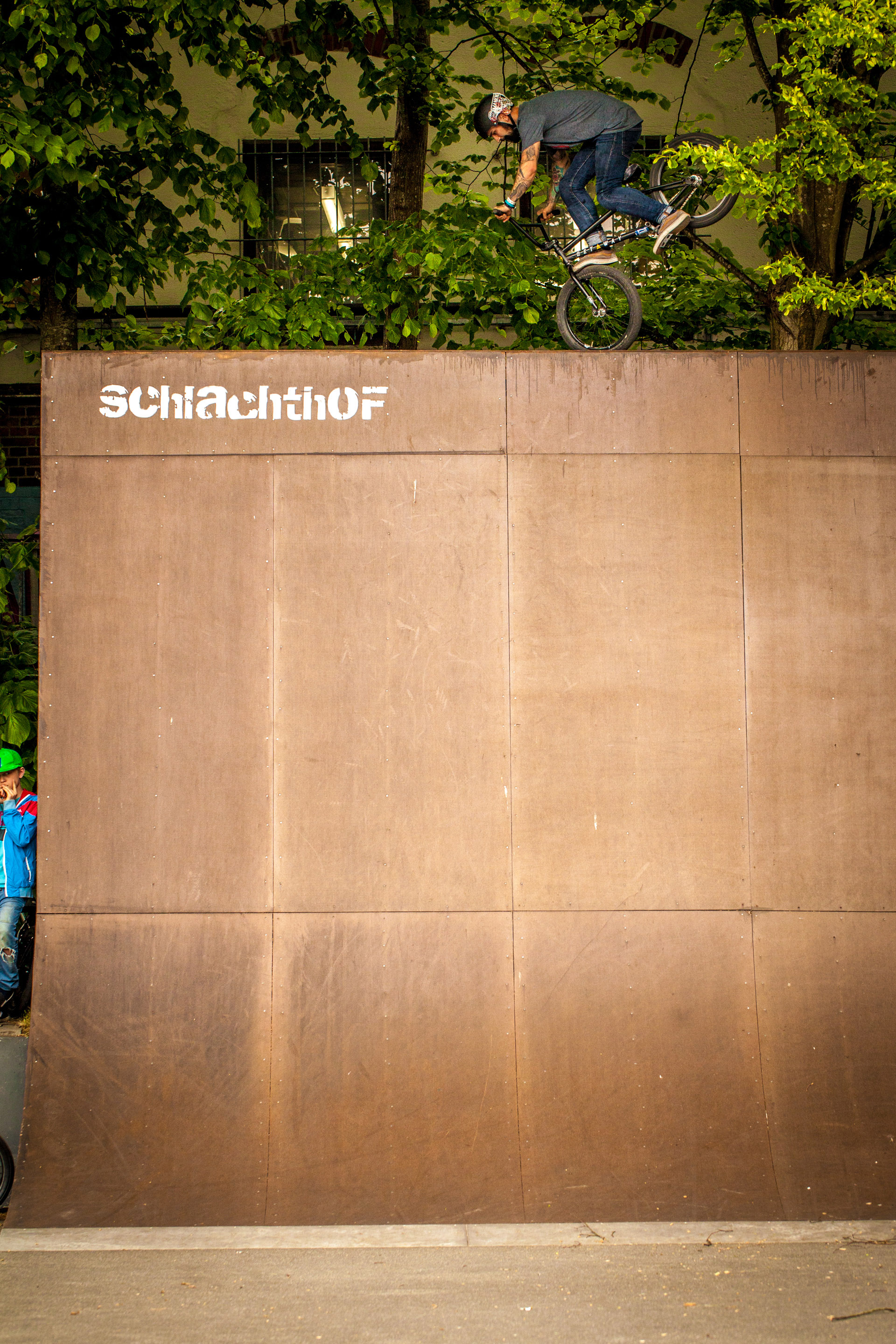 Unfassbarer Footjam von Daniel Juchatz während der Parkvorläufe (!) beim Butcher Jam 2017