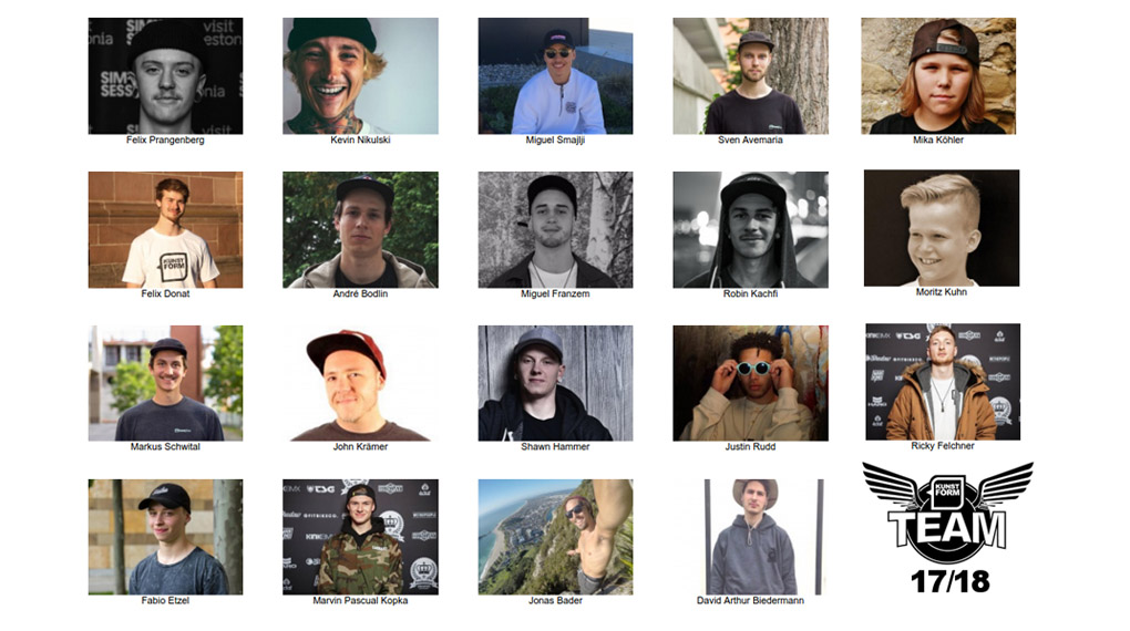 Das Team des kunstform BMX Shops hat ein paar namenhafte Neuzugänge zu verzeichnen, die uns der neue Teammanager Wendel Mok einmal genauer vorstellt.