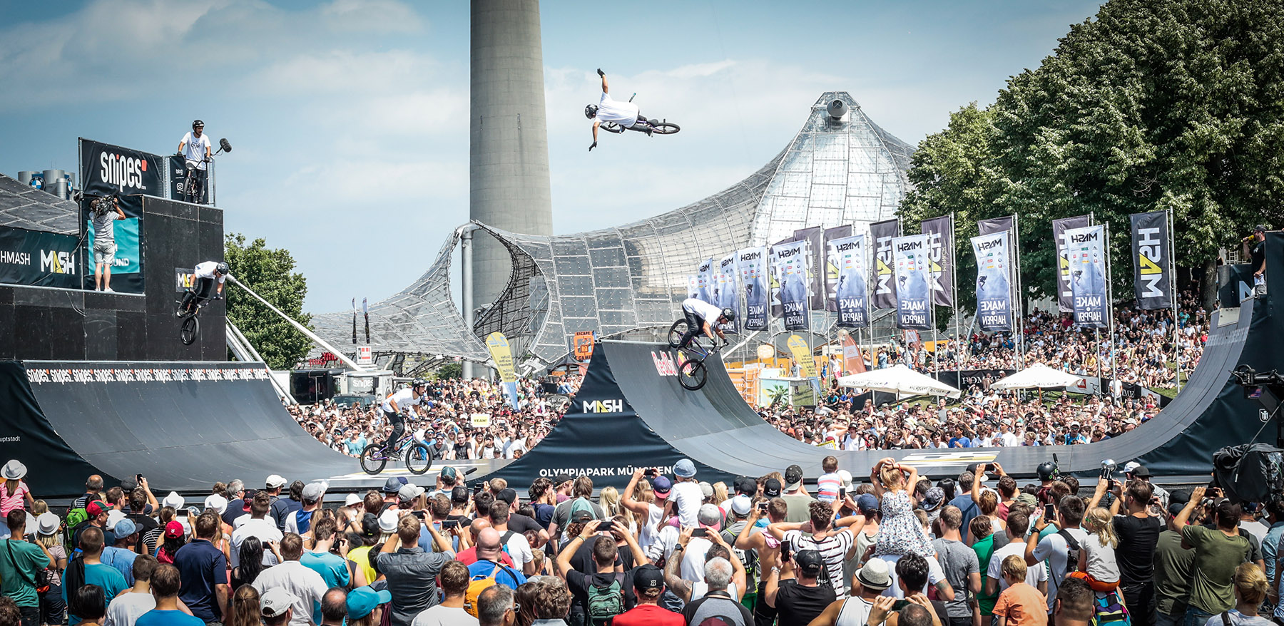 Den besten Run des Tages zeigte der Argentinier Jose Gil Torres, der seinen Lauf mit diesem mächtigen 360 Nohander startete, und auch ansonsten noch mal ein Stückchen höher als der Rest der Bande durch die Luft flog