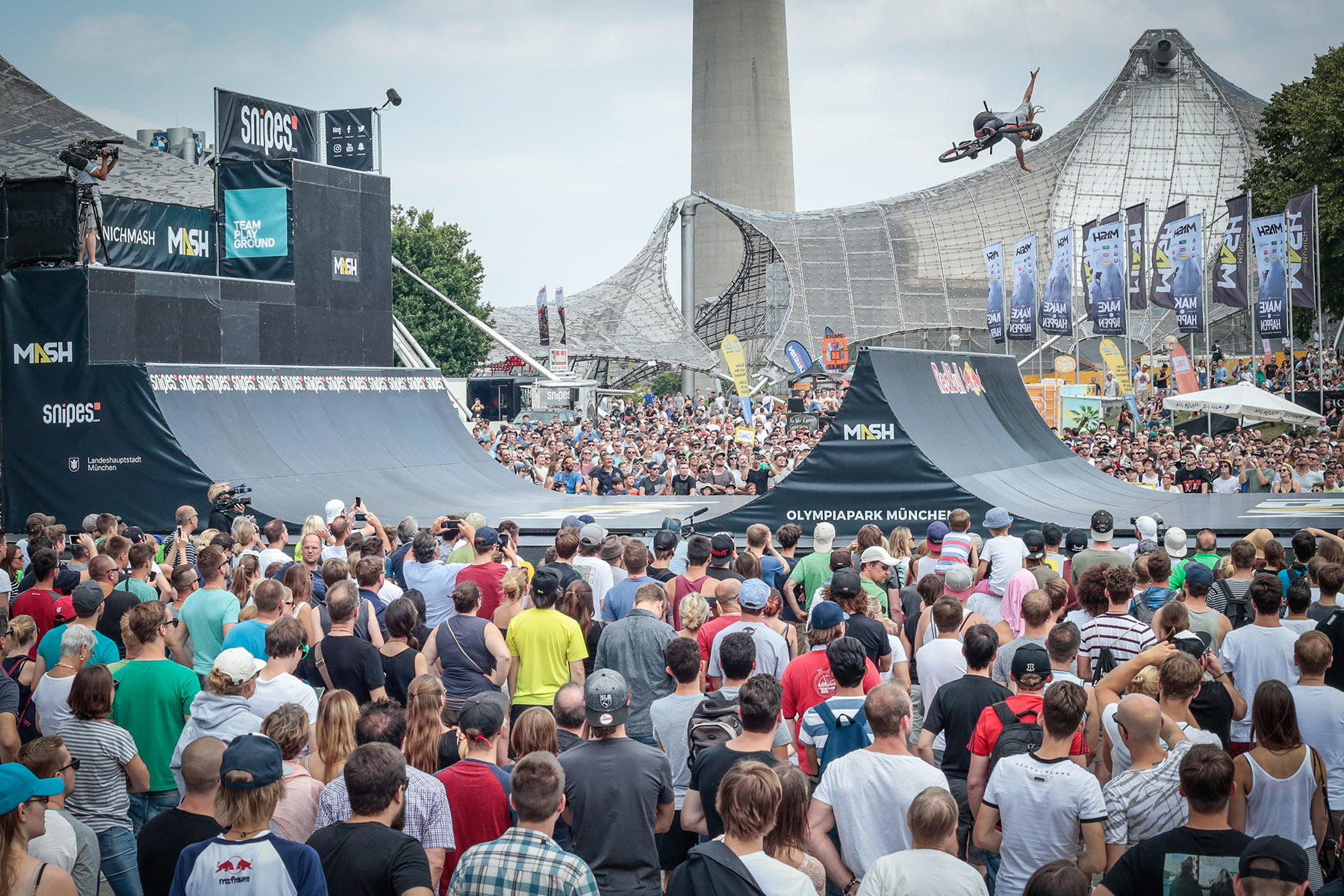 Alle sprachen nach dem Contest von Jose Torres 360s über die Spine, aber die von Tim Justice waren auch nicht gerade niedrig