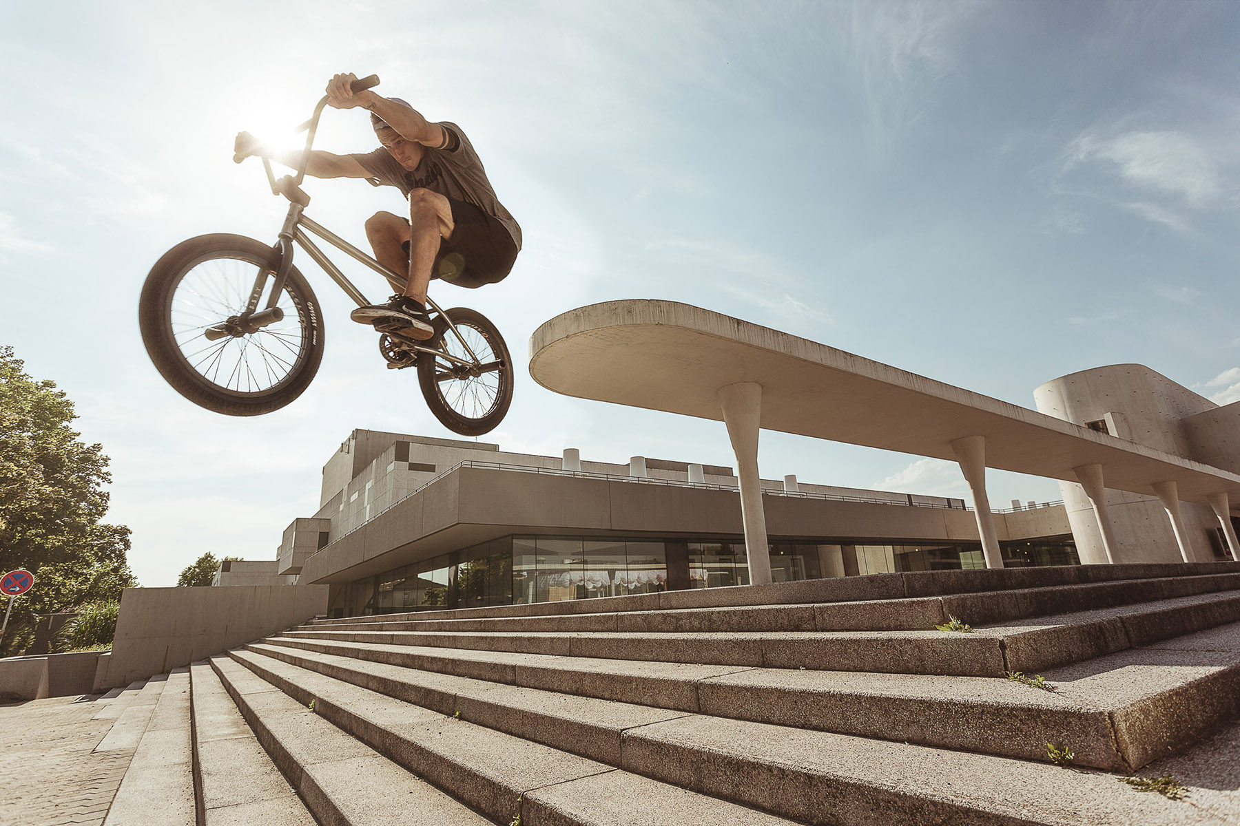 Jan Mihaly am Ballern