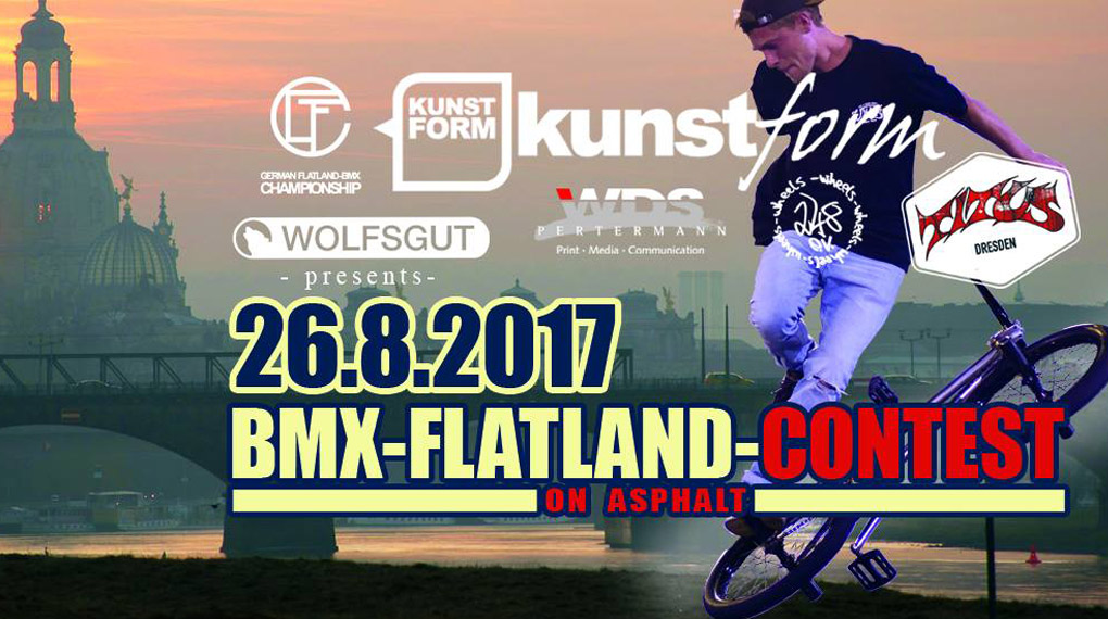 Der diesjährige "100 PSI"-Flatlandcontest in Dresden findet am 26.8.2017 statt und wird sicher wieder einige der besten Fahrer Europas an die Elbe locken.