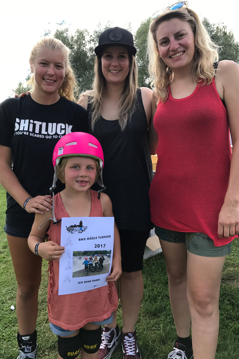 Girlpower beim BMX Männle Turnier 2017