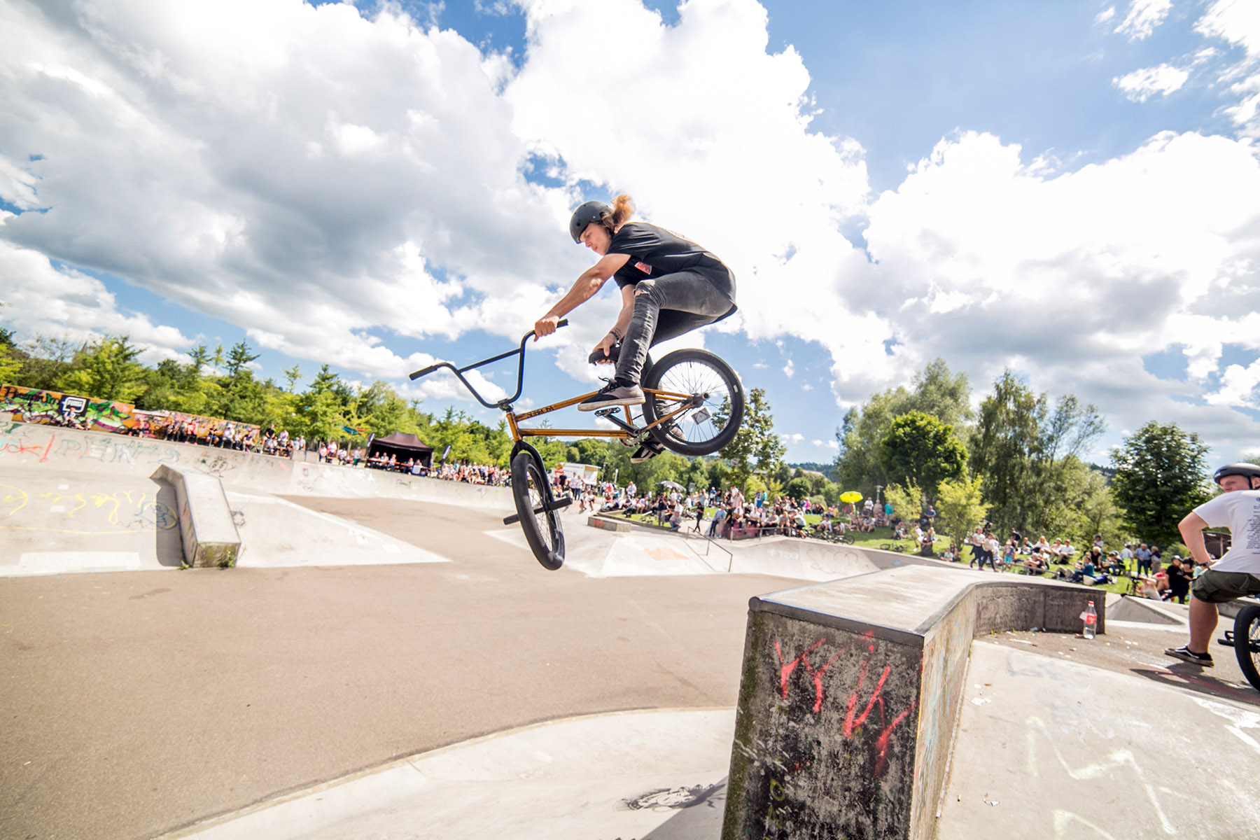 Florian Öhrl beim BMX Männle Turnier 2017 in Tuttlingen