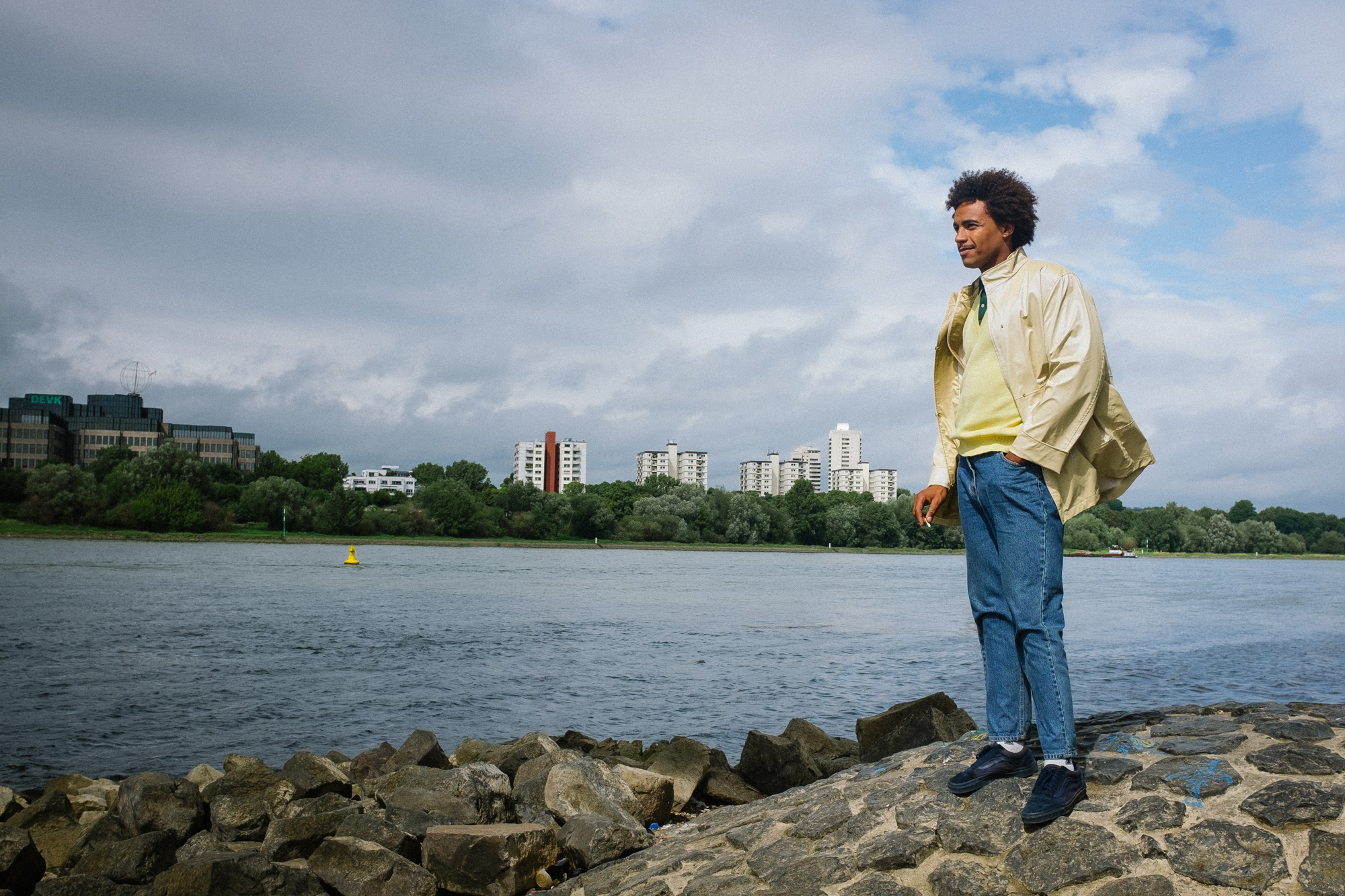 Hätte es einen Award für das beste Outfit gegeben, dann hätte den mit Sicherheit Bastian Schweizer aus Darmstadt abgestaubt