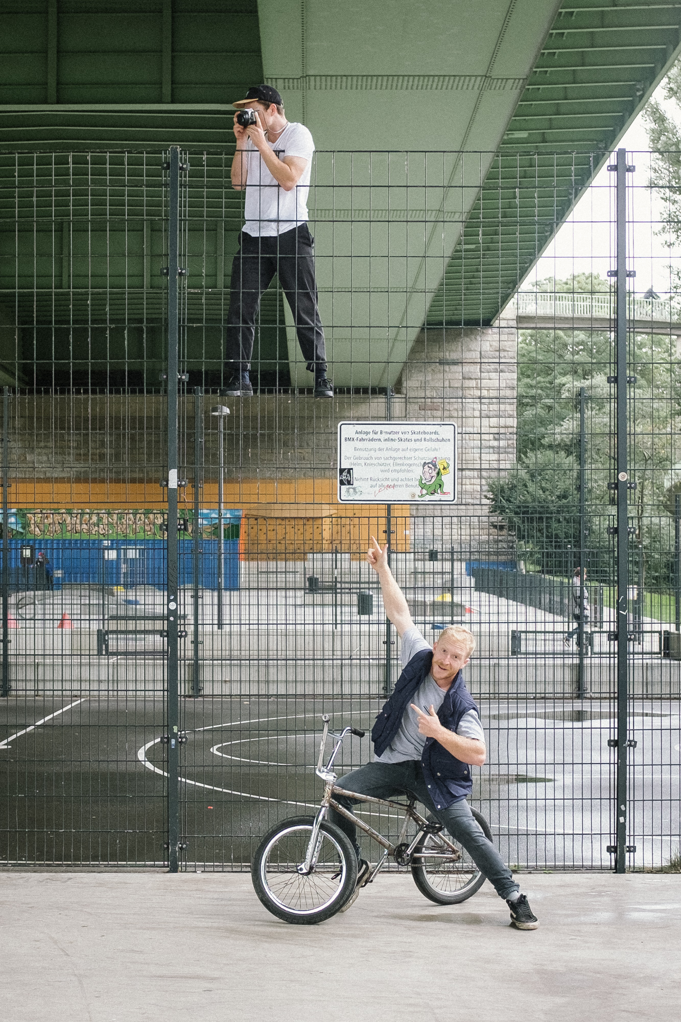 Sebastian Anton gibt alles für dem angles