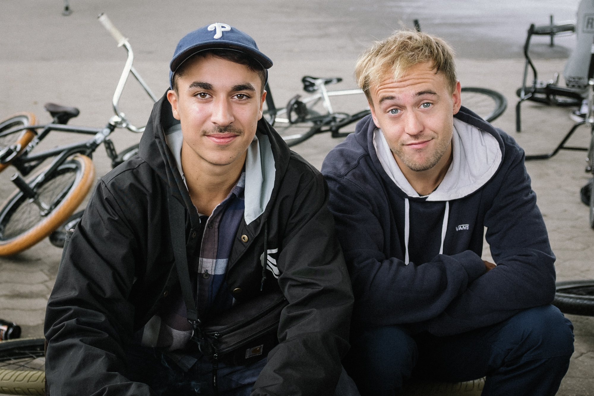 Taylor Cadel (links) und Wanja Vogt