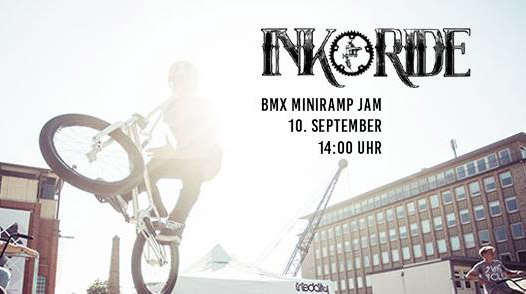 Am 10. September gibt es beim BMX-Minirampjam auf der Ink & Ride im Millerntorstadion 250 EUR Preisgeld und Sachpreise von Sunday Bikes zu gewinnen.