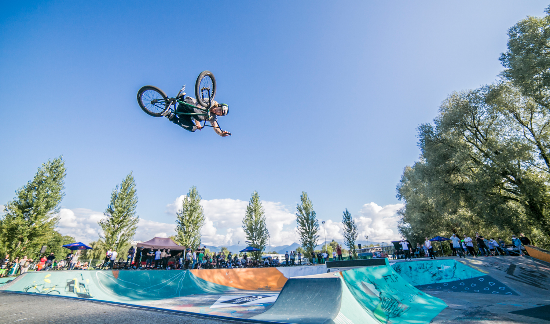 Massiver Table-Top-Transfer von Greg Illingworth; Foto: Alex Grüber