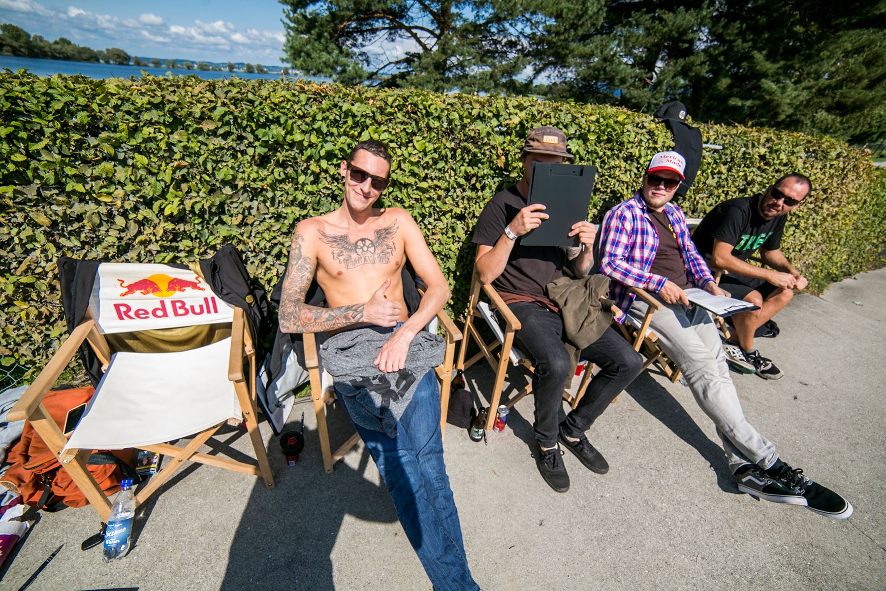 Die Judges schwer bei der Arbeit; Foto: Alex Grüber