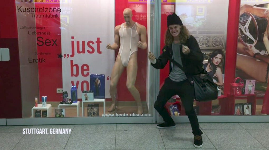 Der Dig-Fotograf Fred Murray hat Nathan Williams, Tom Dugan und Ben Lewis auf ihrer dreitägigen Promotour für "etnies Chapters" begleitet.