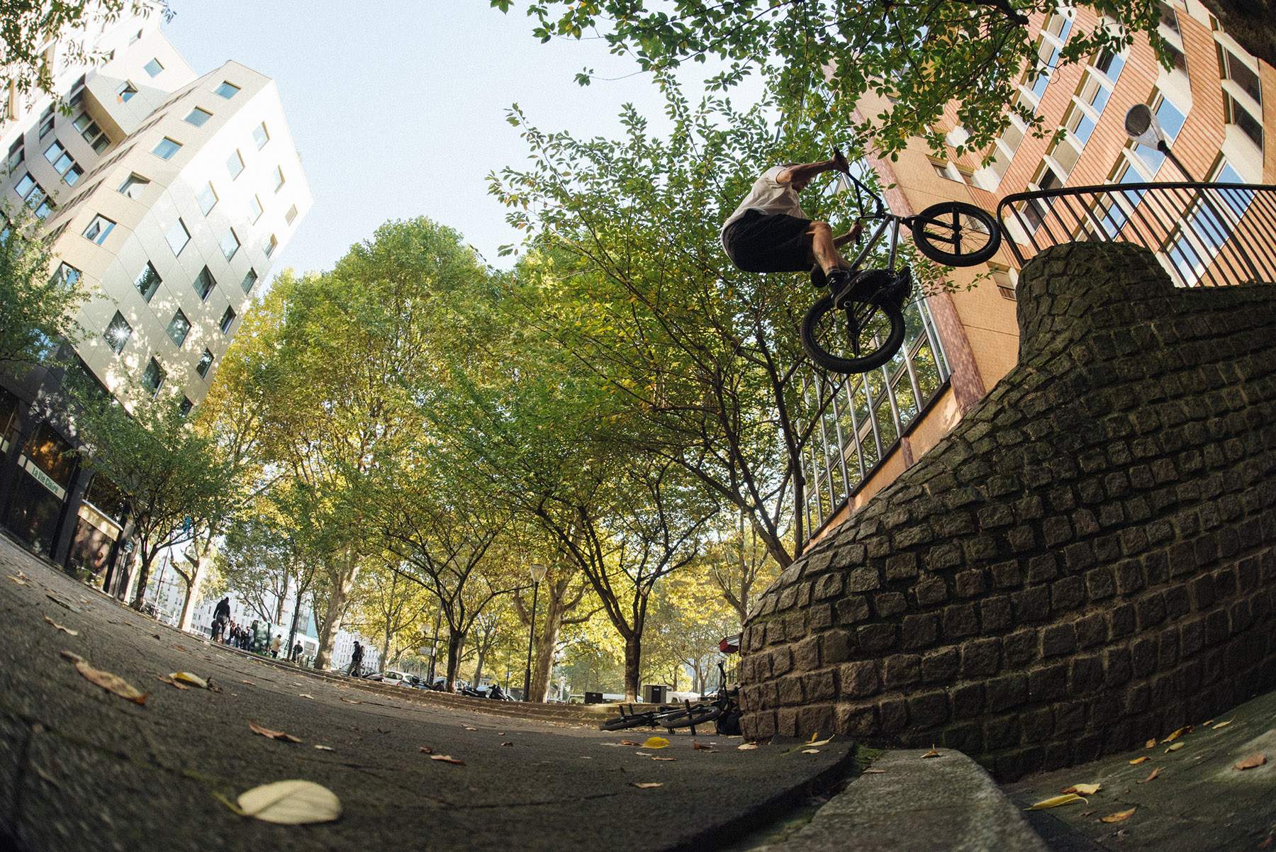 Der erste Trick des Videos: Nosebonk to Fakie von Jan Mihaly; Foto: Hadrien Picard