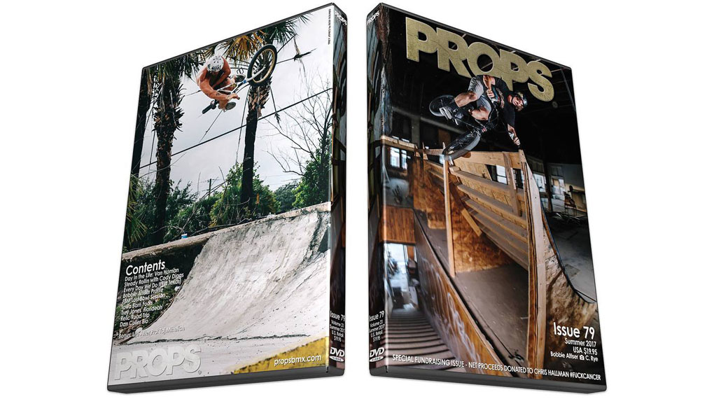 Props BMX meldet sich nach sechseinhalb Sendepause mit einer Sonderausgabe zurück, deren Erlös Chris Hallman zugutekommt, der an Krebs erkrankt ist.