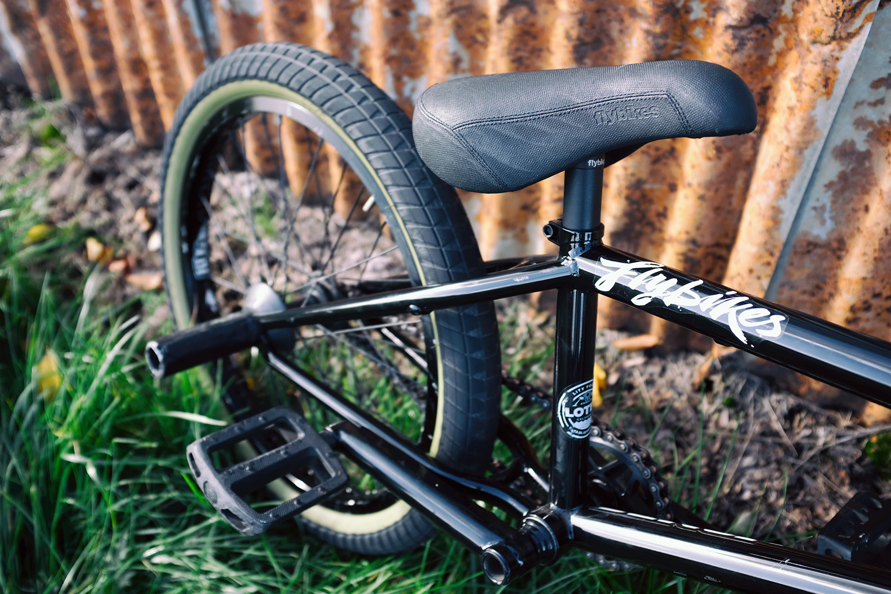 Fylbikes BMX-Sattel und Rahmen