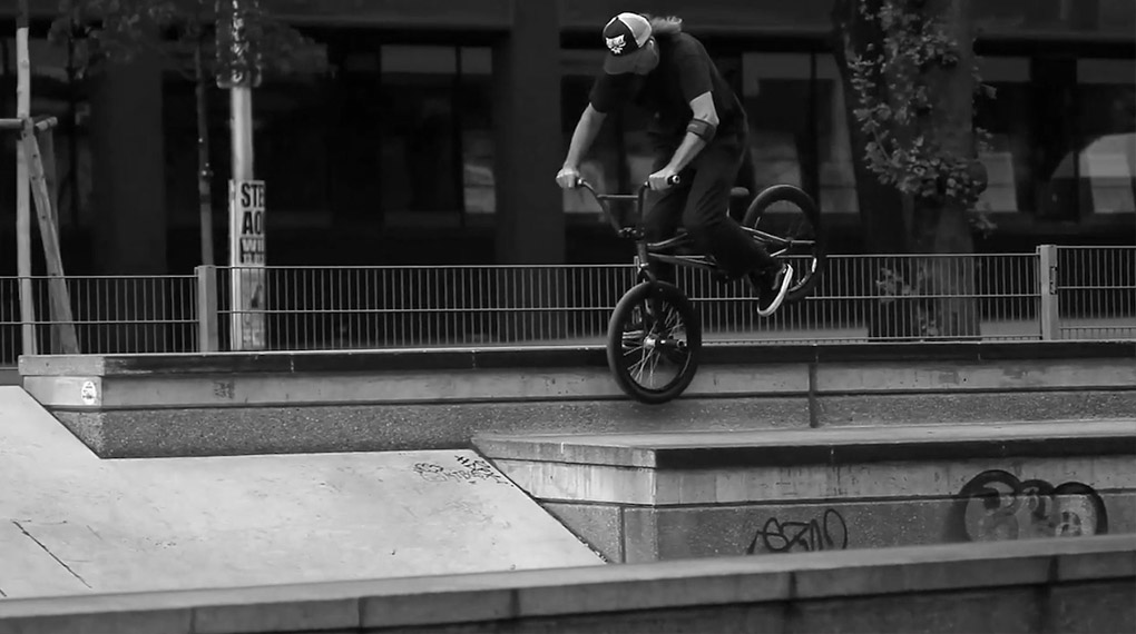 Die Videos von Heresy BMX spielen seit jeher in einer eigenen Liga. "Across" mit Alexis Desolneux und Sebastian Grubinger bildet da keine Ausnahme.